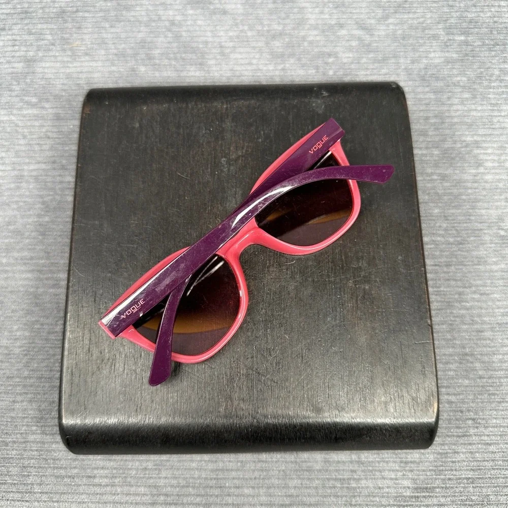 Vogue Y2K Sunglasses Pink Purple Cat Eye Alphabet  VJ2001 25537A 45-17-125